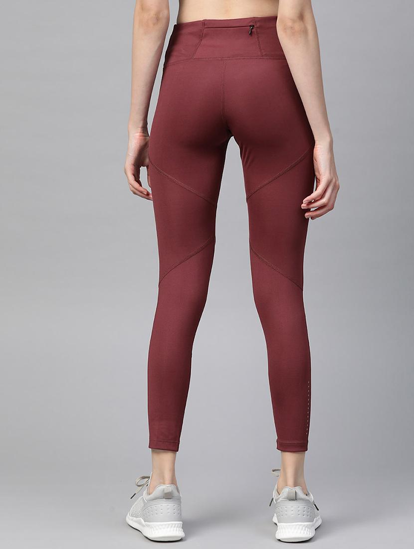 high rise solid leggings - 17750625 - Standard Image - 2