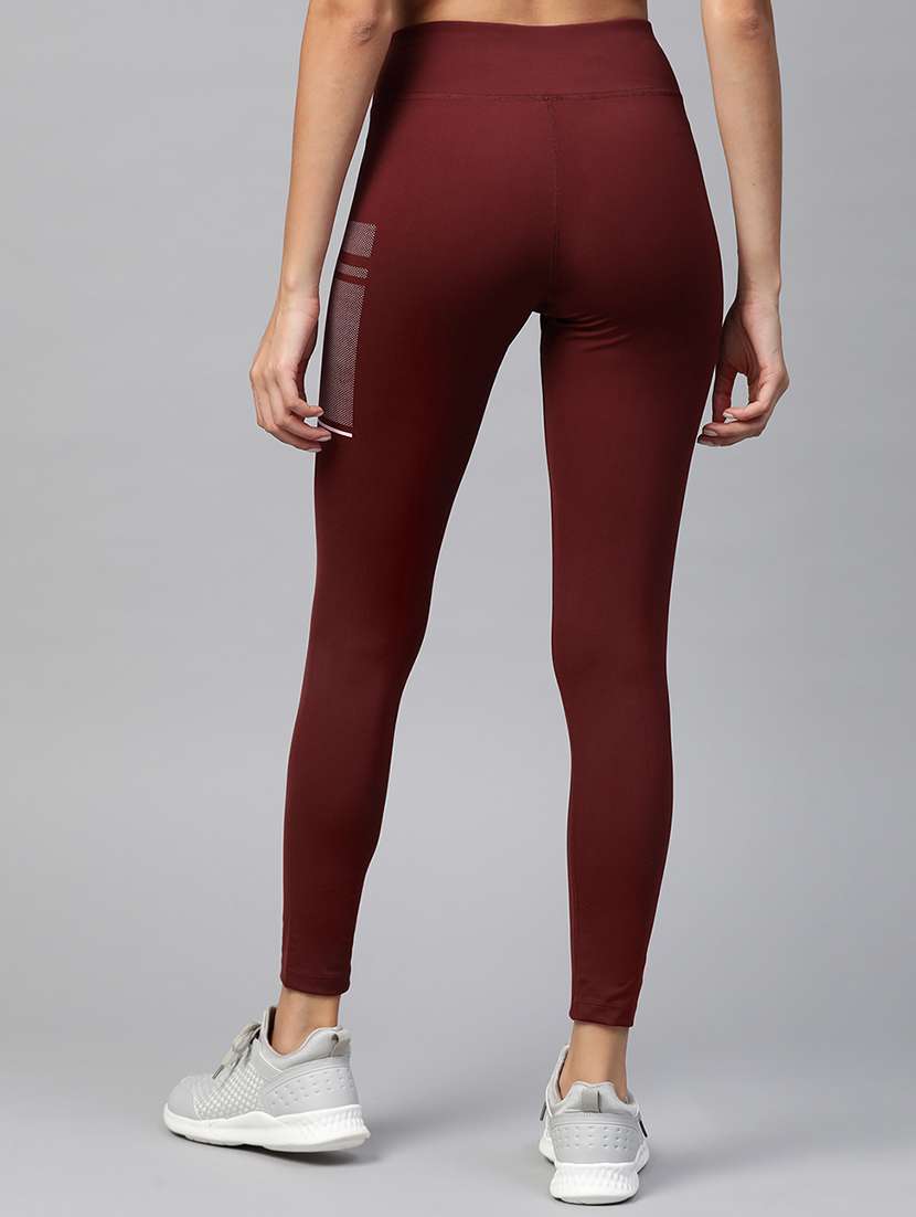 high rise color block leggings - 17750630 - Standard Image - 2