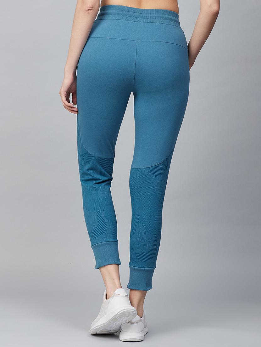 blue cotton track pants - 17750663 - Standard Image - 2