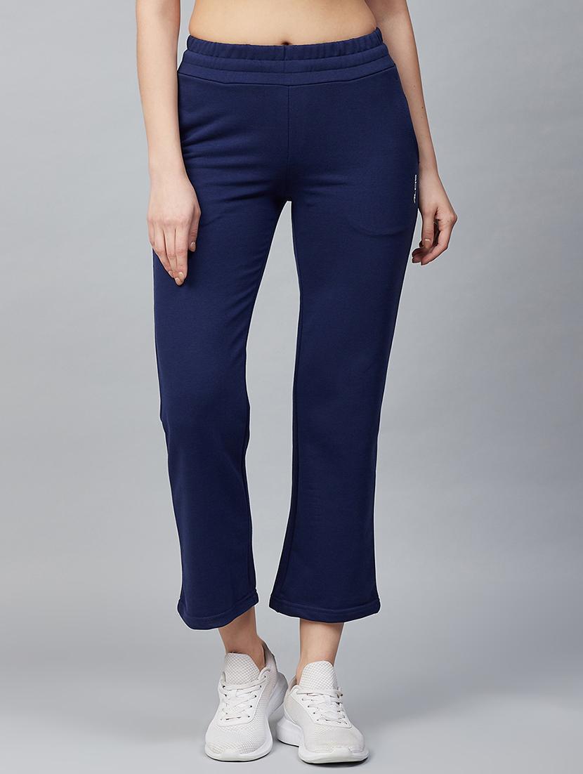 navy blue polyester track pants - 17750664 -  Zoom Image - 0