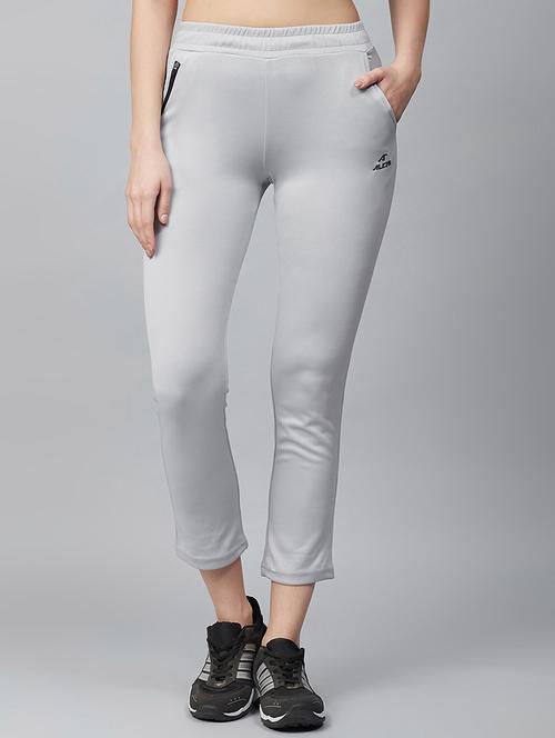 grey polyester track pants - 17750665 - Standard Image - 0