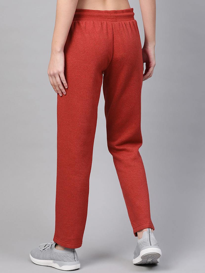 red cotton track pants - 17750670 - Standard Image - 2