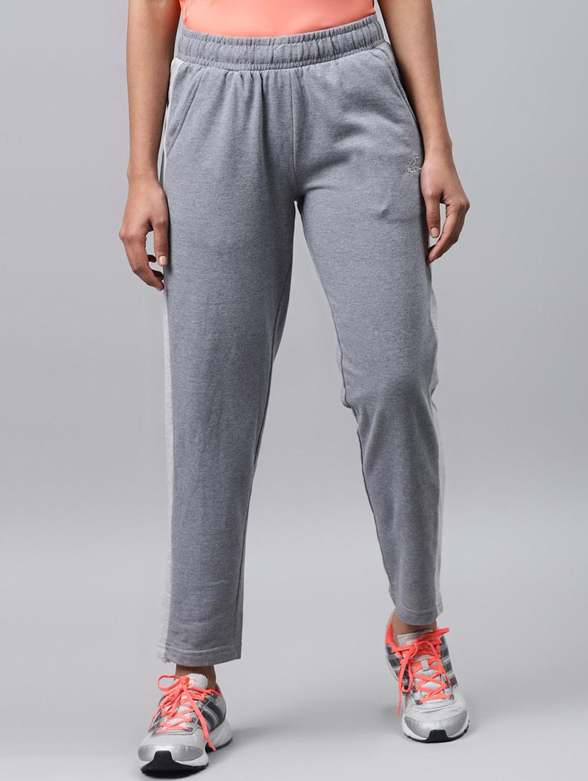 grey cotton track pants - 17750679 -  Zoom Image - 0