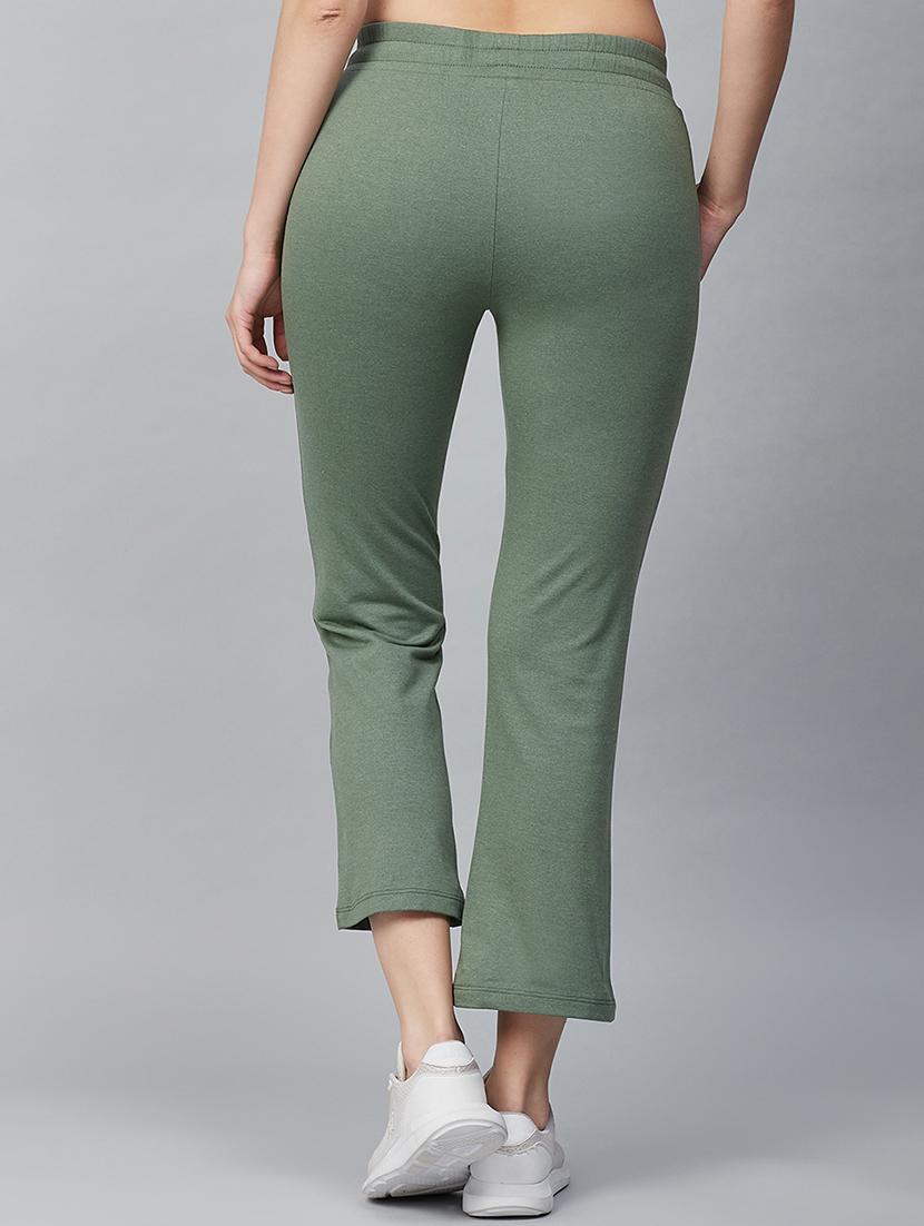 yellow cotton track pants - 17750741 - Standard Image - 2