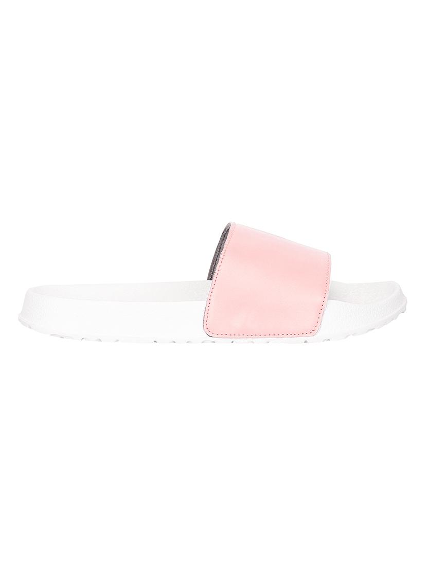 pink slip on flip flops - 17750768 - Standard Image - 2