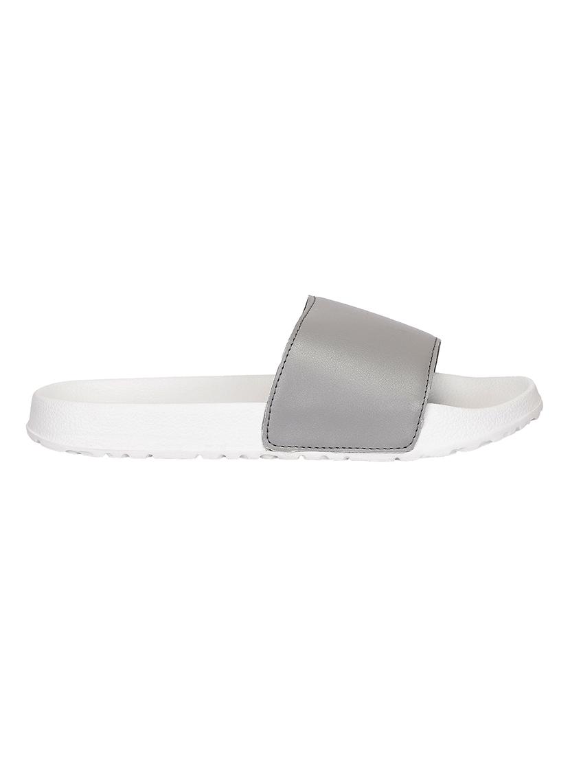 grey slip on flip flops - 17750770 - Standard Image - 2
