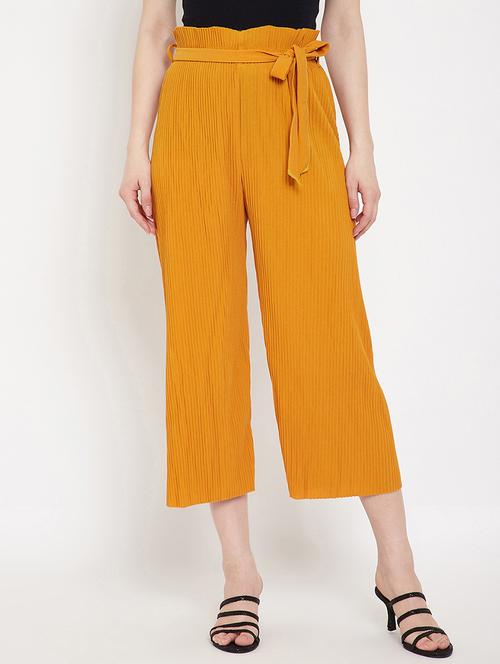 high rise relaxed fit palazzo - 17750800 -  Standard Image - 0