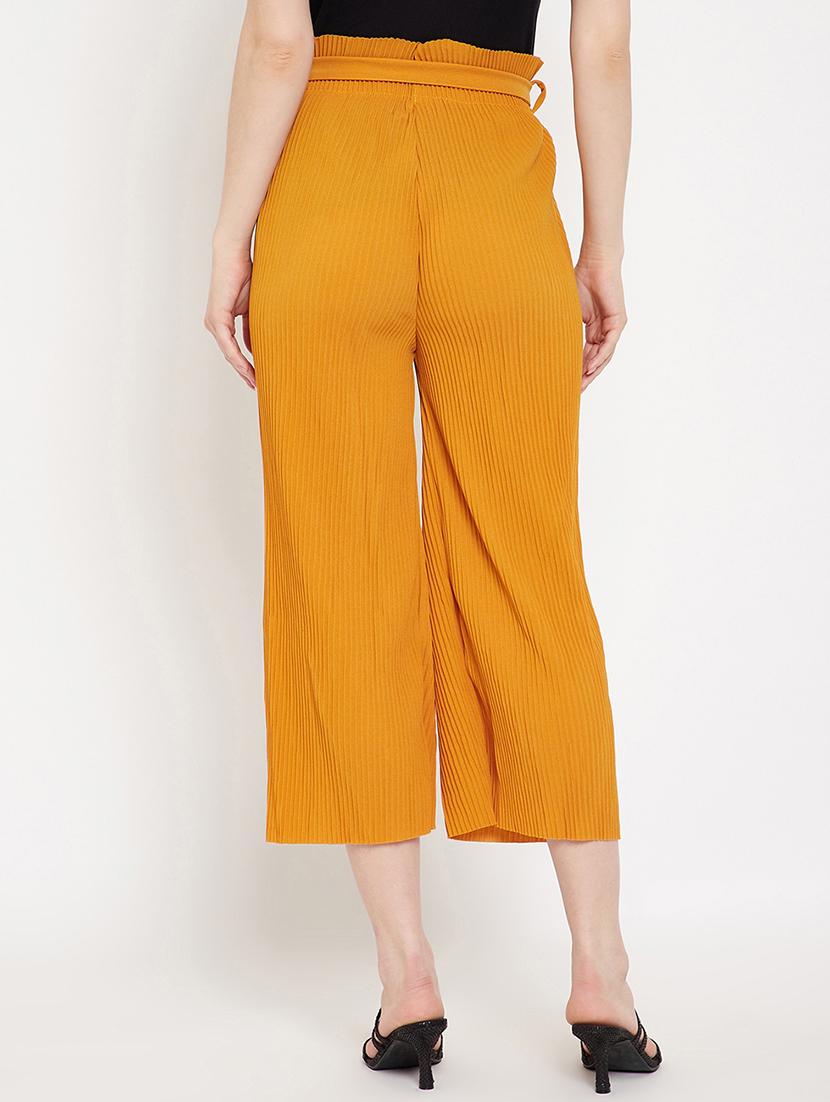 high rise relaxed fit palazzo - 17750800 - Standard Image - 2