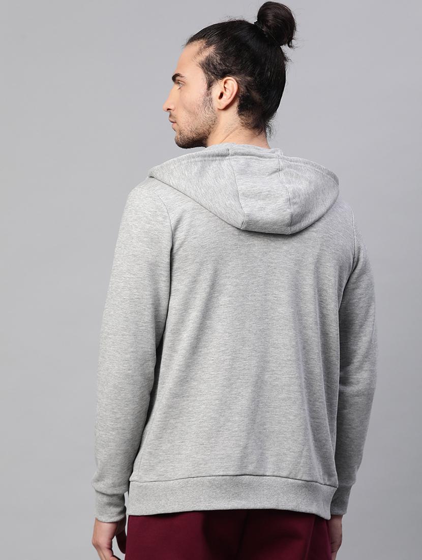 grey solid sweatshirt - 17750881 - Standard Image - 2