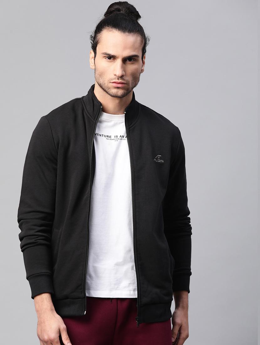 black solid sweatshirt - 17750883 -  Zoom Image - 0