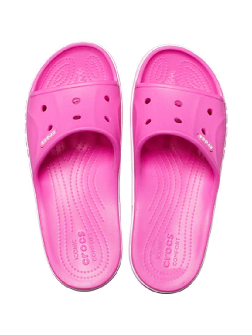 pink croslite slip on flip flops