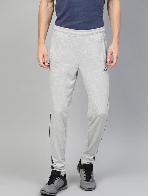 grey side taped full length track pant - 17751800 -  Standard Image - 0