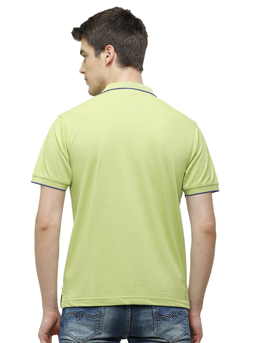 men solid short sleeve regular fit polo t-shirt - 17753284 - Standard Image - 2