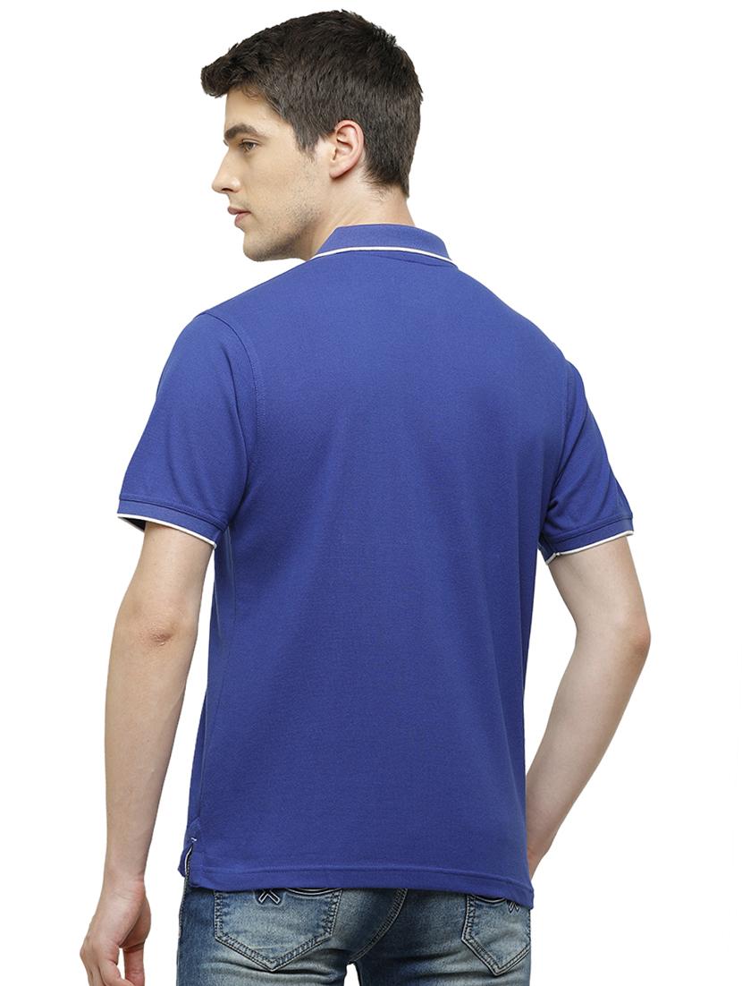 men solid short sleeve regular fit polo t-shirt - 17753290 - Standard Image - 2