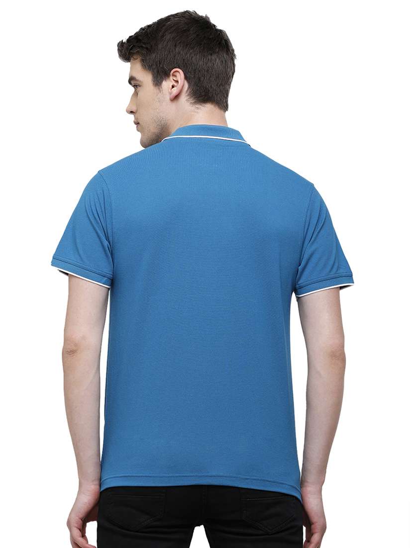 men solid short sleeve regular fit polo t-shirt - 17753291 -  Standard Image - 2