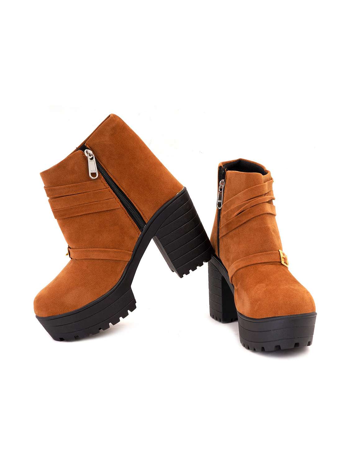 tan suede ankle  boots - 17754124 -  Standard Image - 2