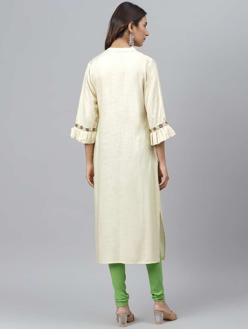 women's straight kurta - 17755169 -  Standard Image - 2