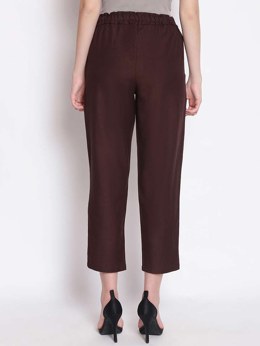 high rise crop pants - 17756138 - Standard Image - 2