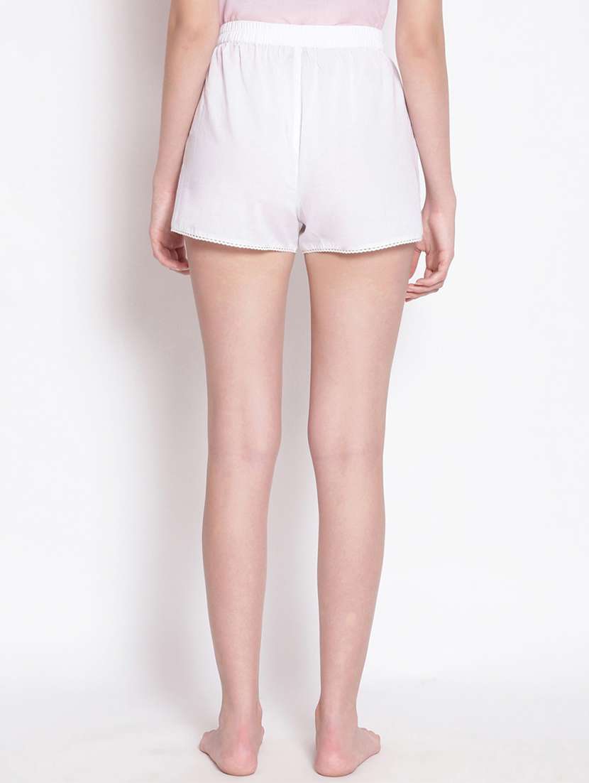 white cotton solids short - 17756158 -  Standard Image - 2