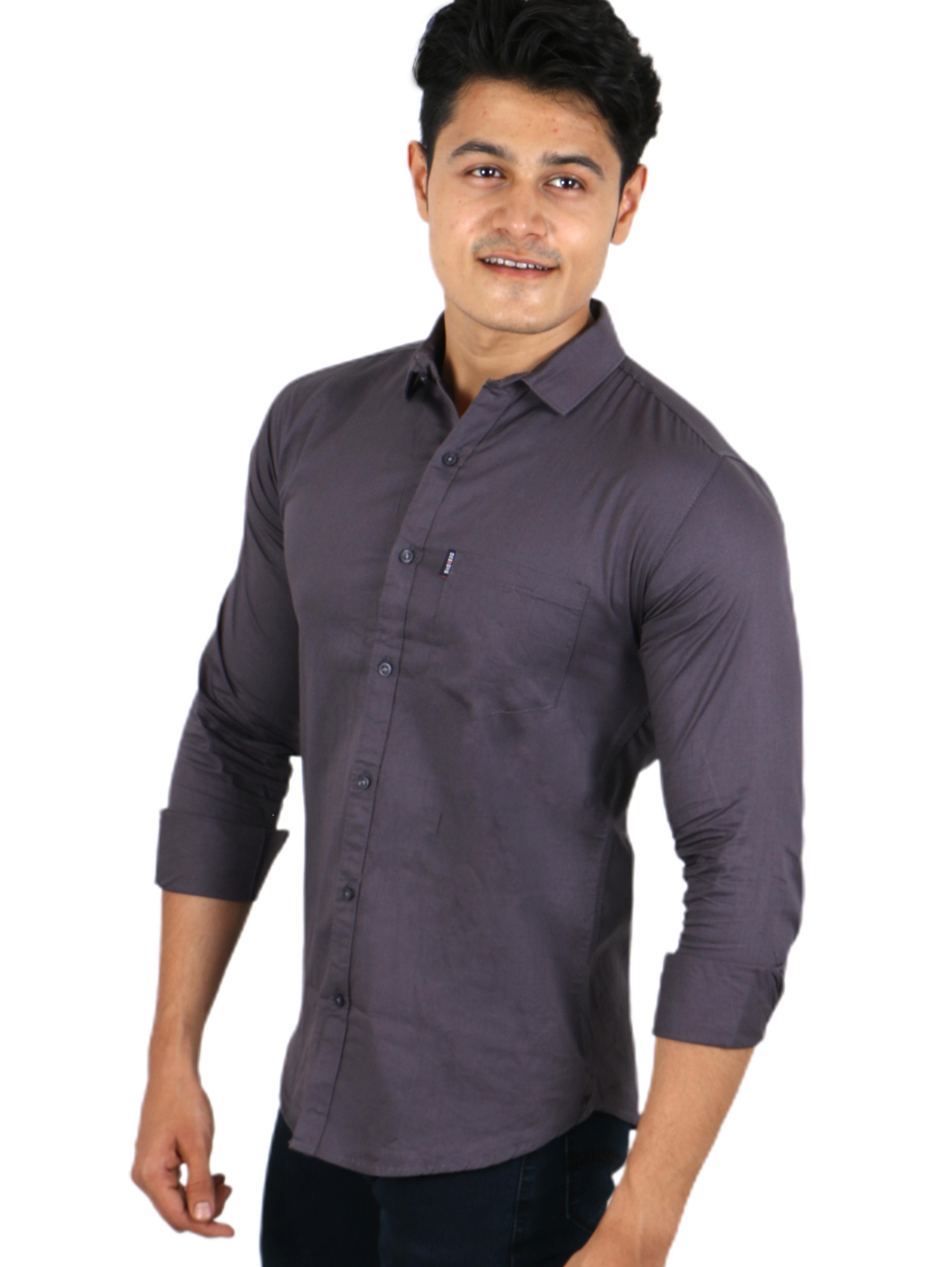 slimfit mens casual shirt - 17758367 - Standard Image - 2