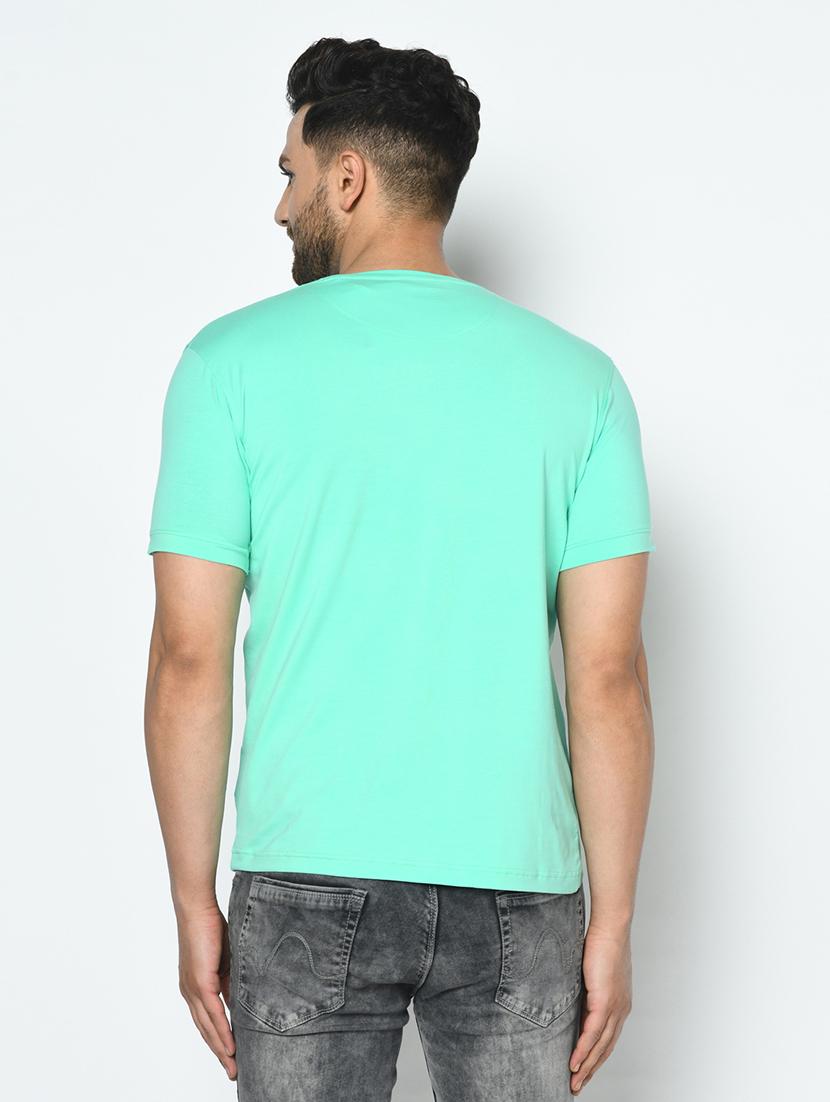 green printed t-shirt - 17760032 - Standard Image - 2