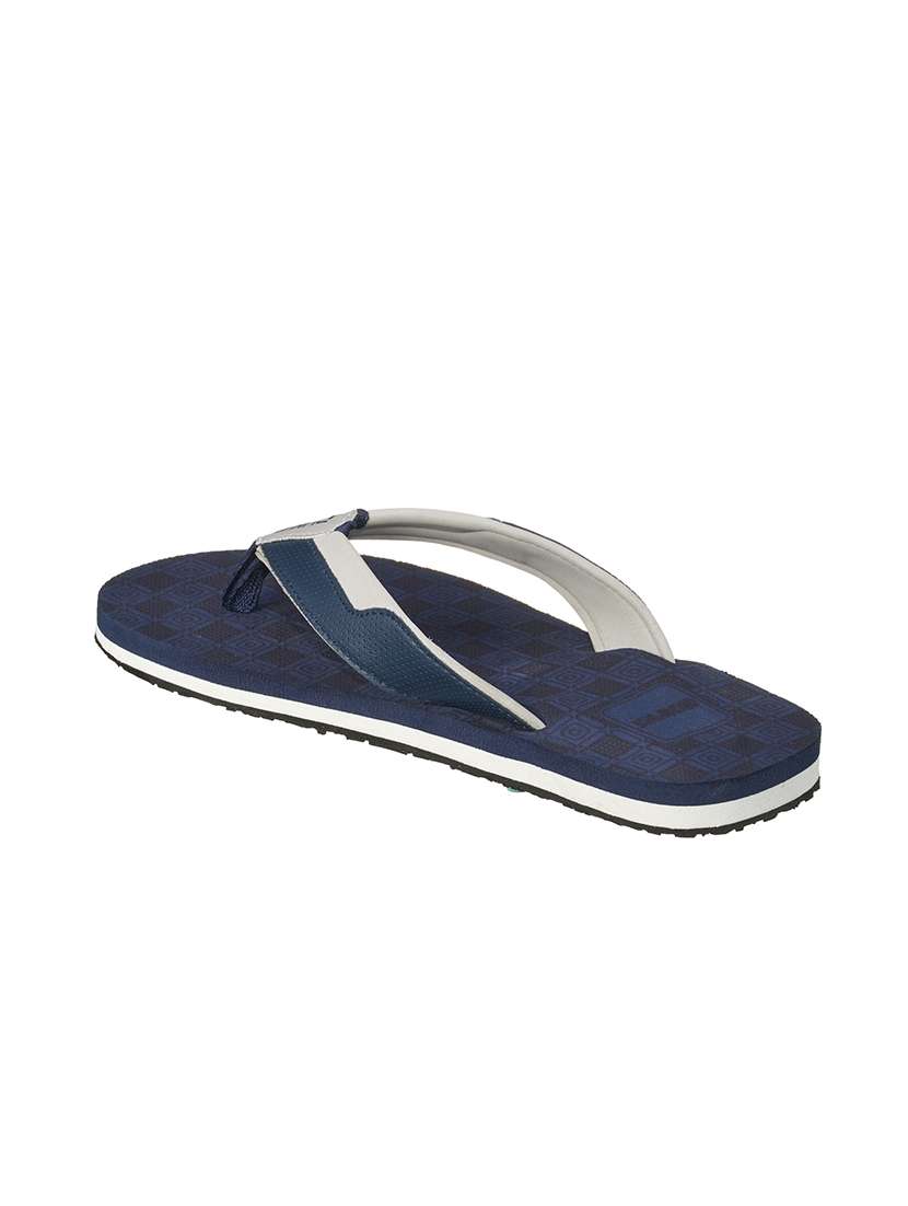 navy fabric slip on flip flops - 17762288 - Standard Image - 2