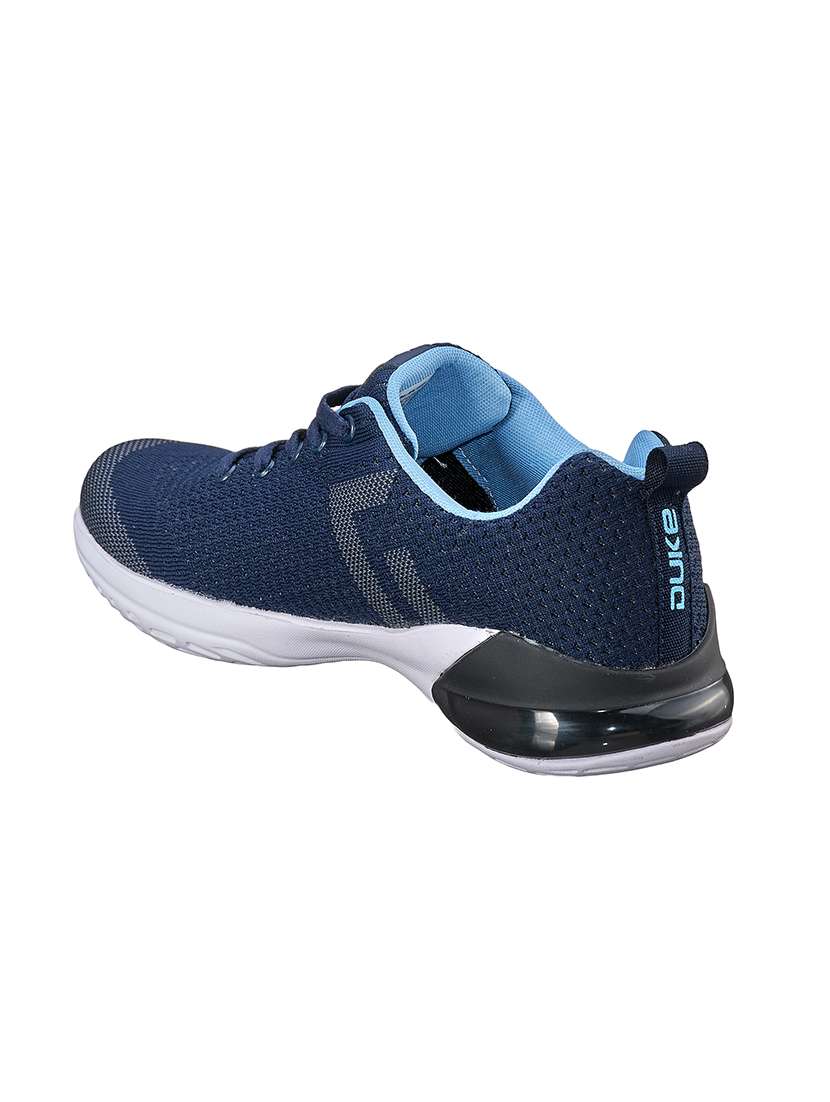 navy fabric sport shoes - 17762308 - Standard Image - 2