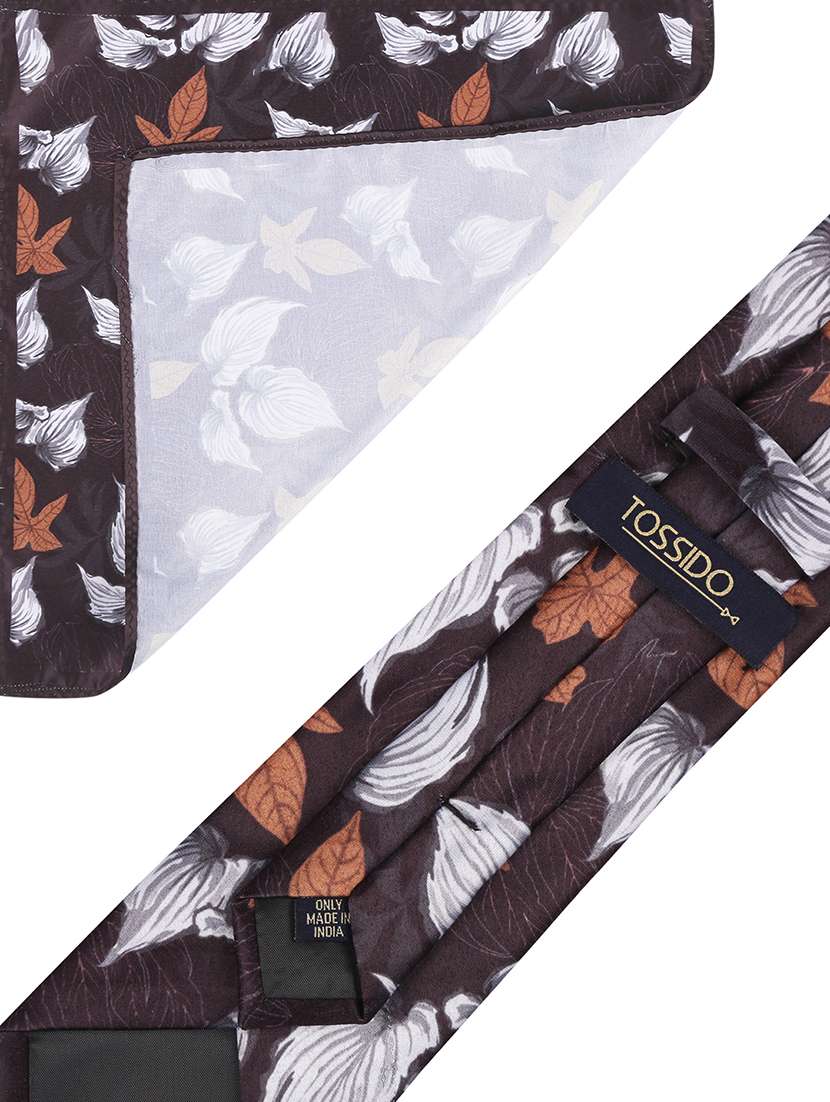 black printed micro fibre gift combo - 17762365 - Standard Image - 2