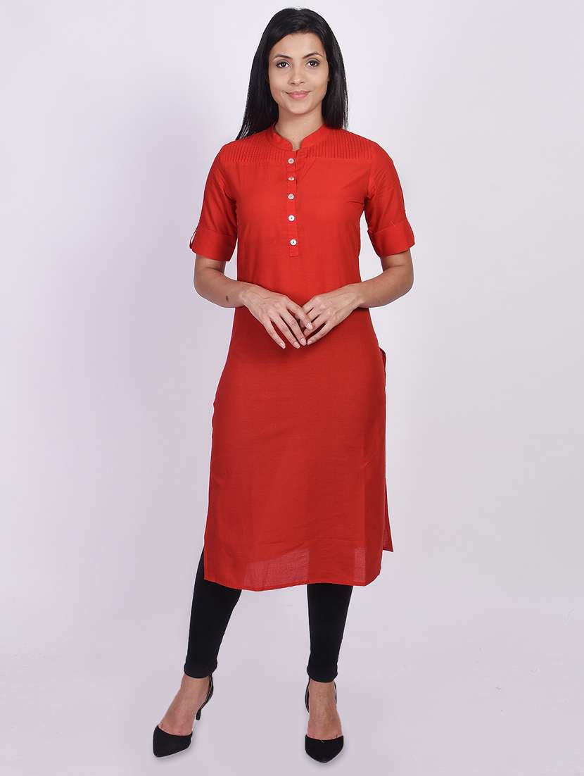 women's straight kurta