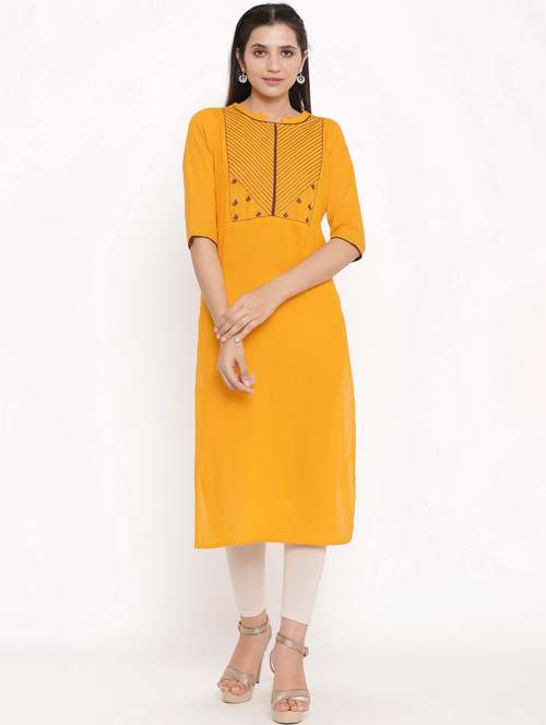 women's straight kurta - 17763880 -  Standard Image - 0
