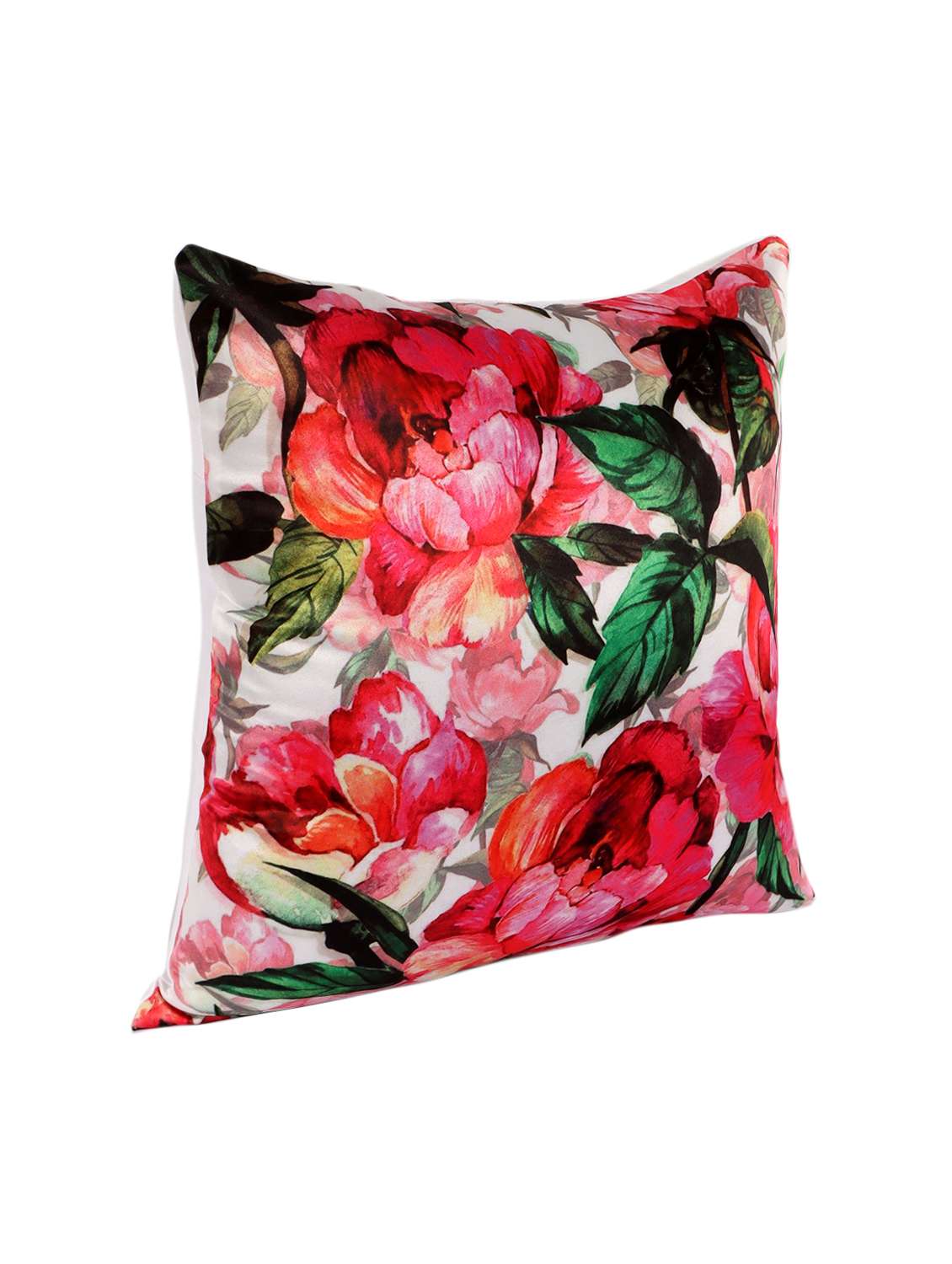 ambbi collections multicolour 100 % satin 16x16 inch cushion cover, set of 1 - 17764663 -  Standard Image - 2