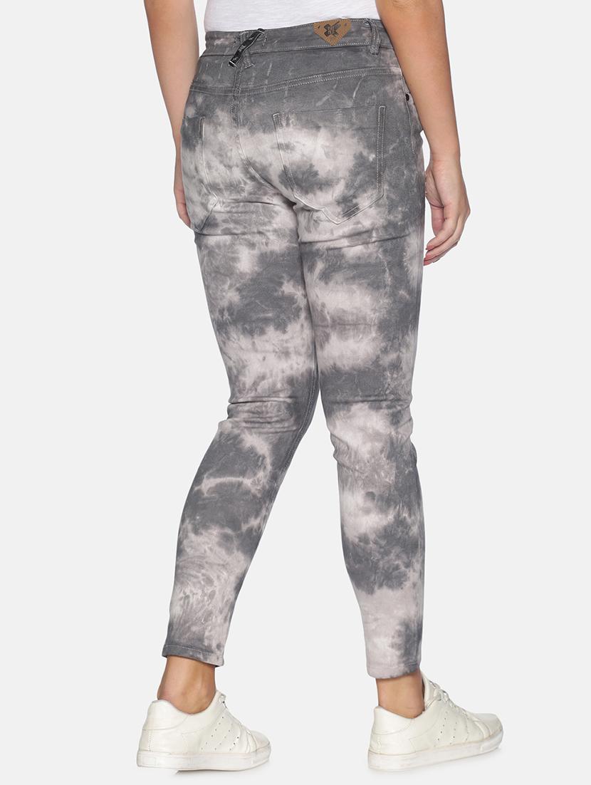 women's distress slim fit jeans - 17765104 - Standard Image - 2