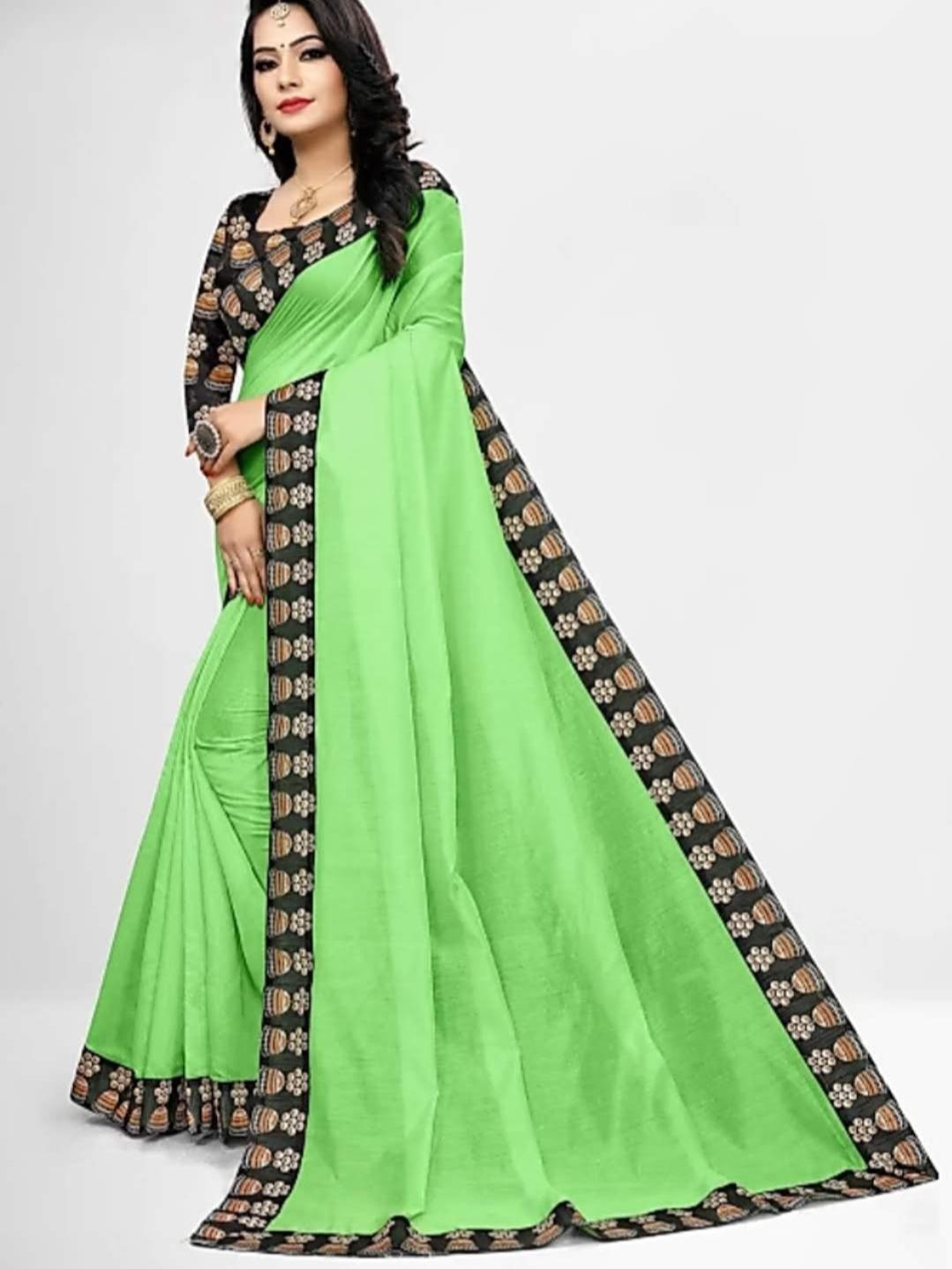 saree fabric: chanderi cotton blouse: separate - 17765279 - Standard Image - 2