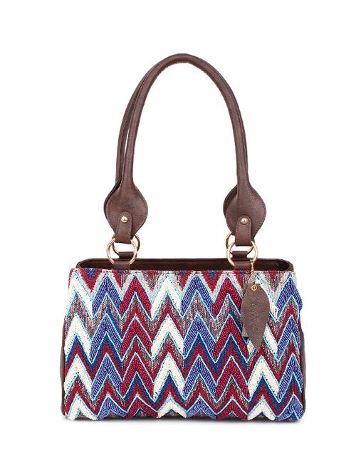 brown leatherette (pu) handbag - 17765524 -  Standard Image - 0