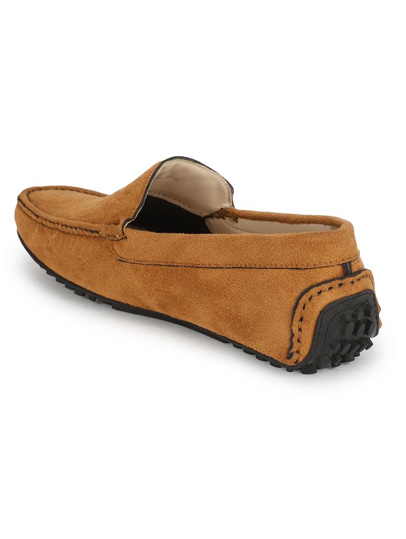 tan suede slip on loafers - 17765742 - Standard Image - 2
