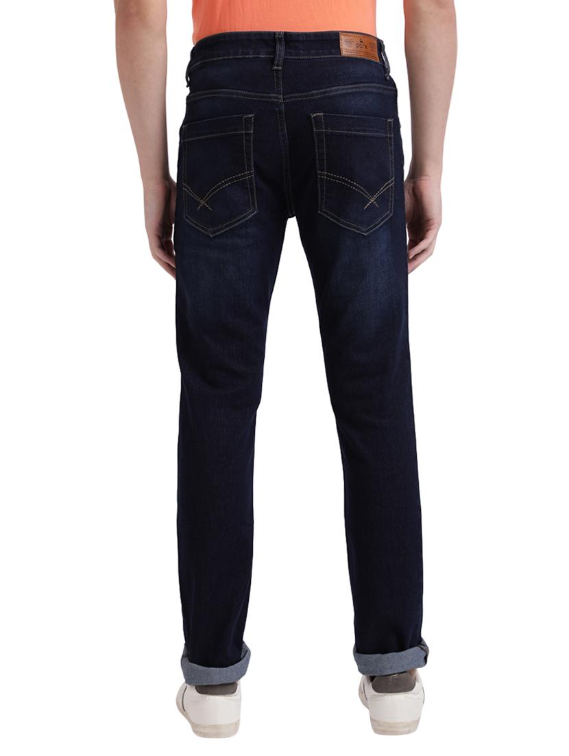 dark blue light washed denim jeans - 17766126 - Standard Image - 2