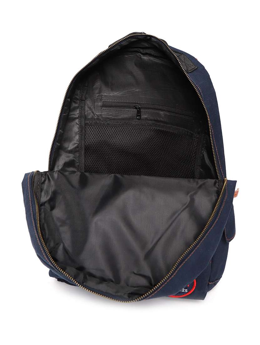 navy blue nylon  backpack - 17769854 -  Standard Image - 2