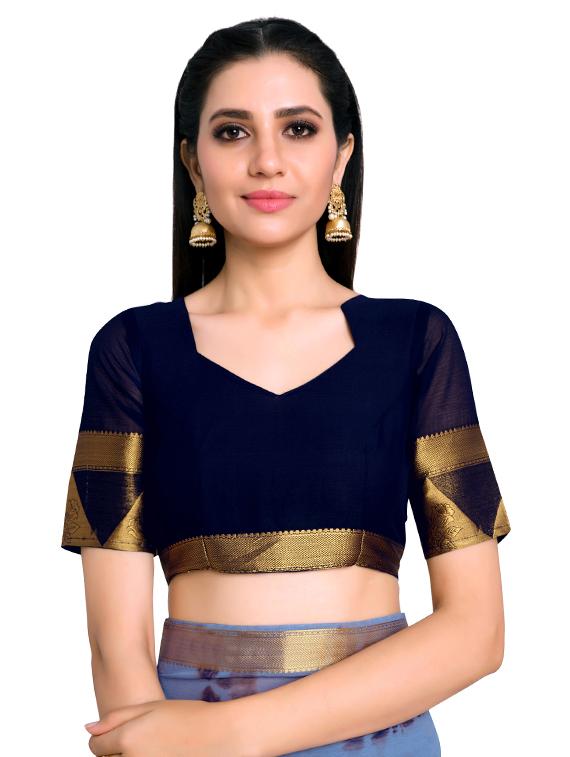 tie & dye banarasi saree with blouse - 17770744 - Standard Image - 2