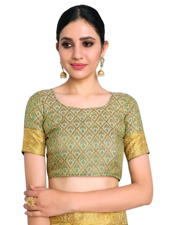 offwhite art silk patola saree with blouse - 17770755 - Standard Image - 2