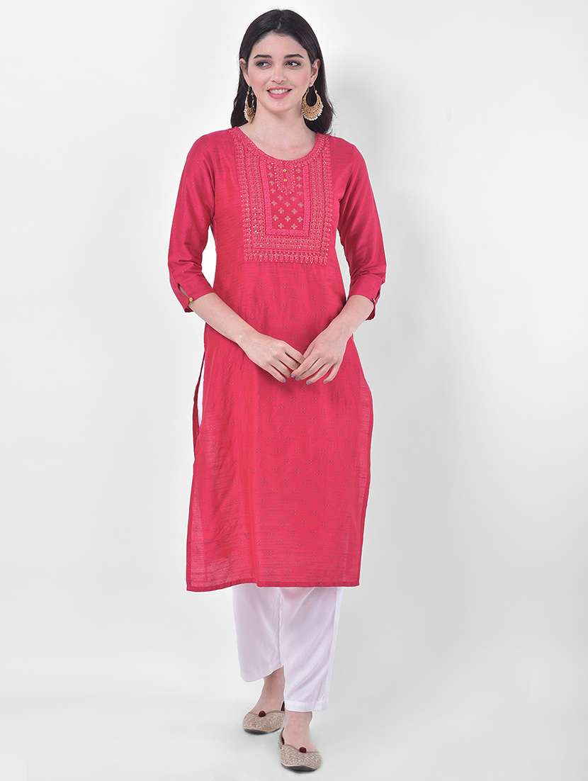 women's straight kurta