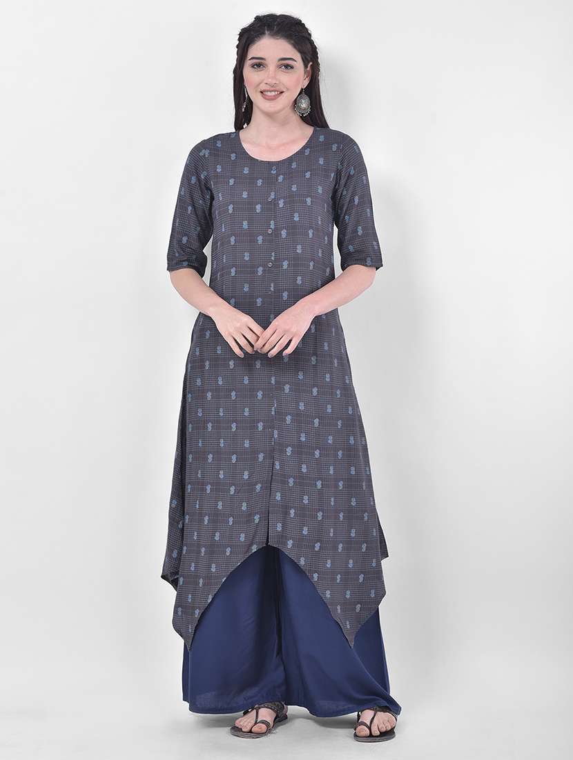 women's asymmetric kurta