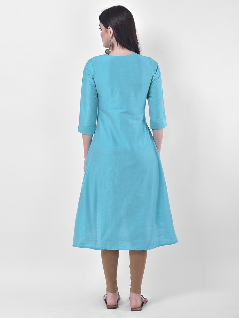 women's asymmetric kurta - 17774646 - Standard Image - 2
