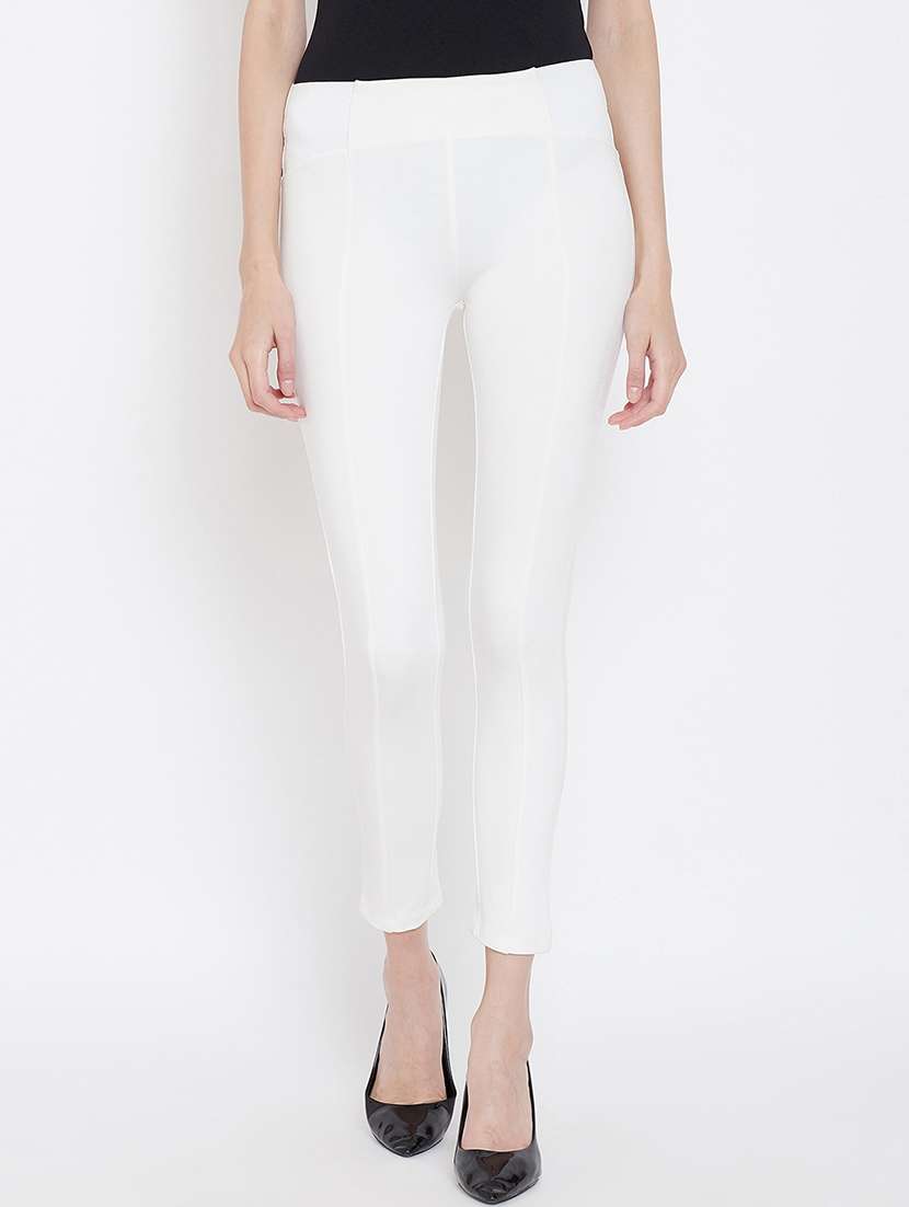 mid rise solid jegging