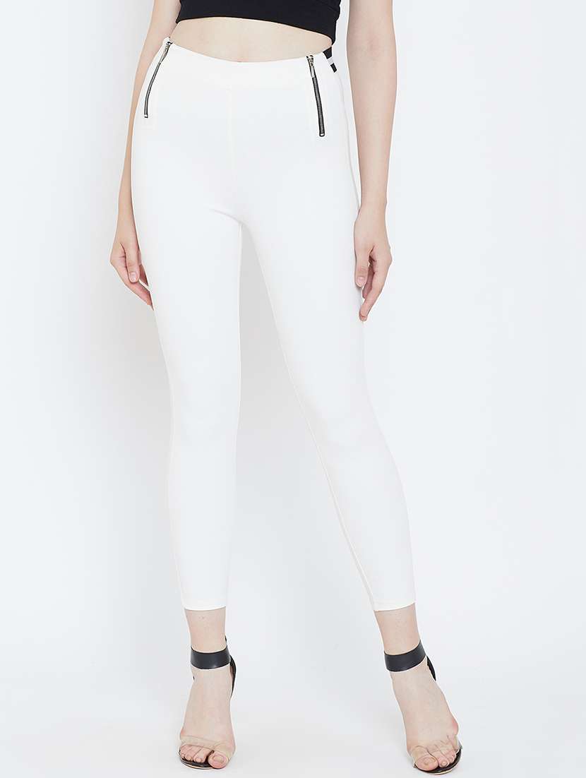 mid rise solid jegging