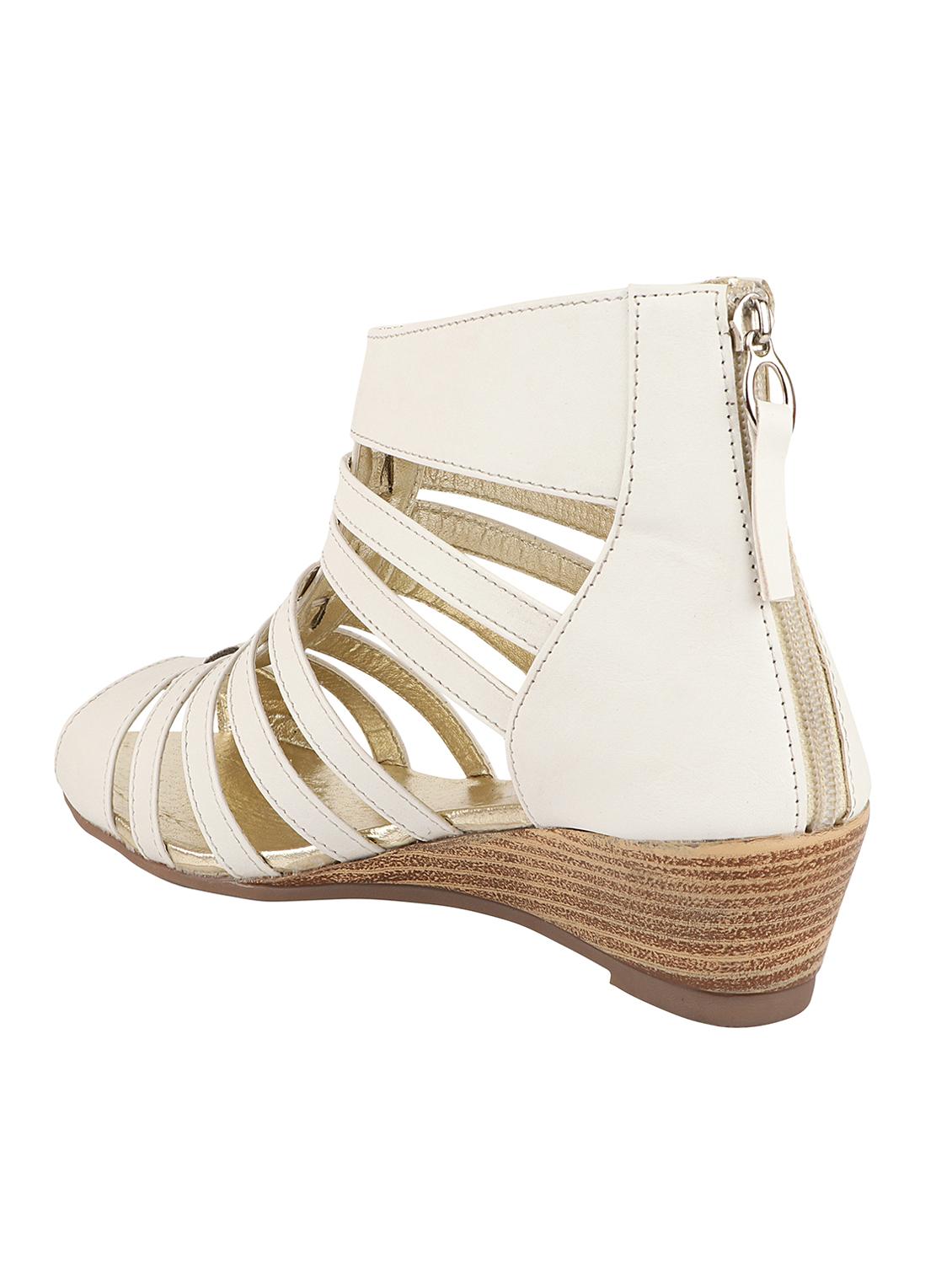white zipper sandal - 17777248 - Standard Image - 2
