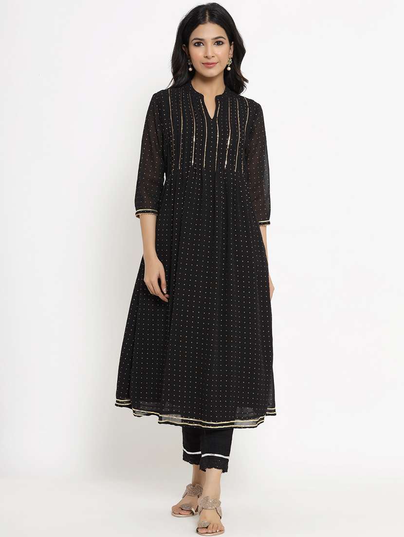 women's flared kurta