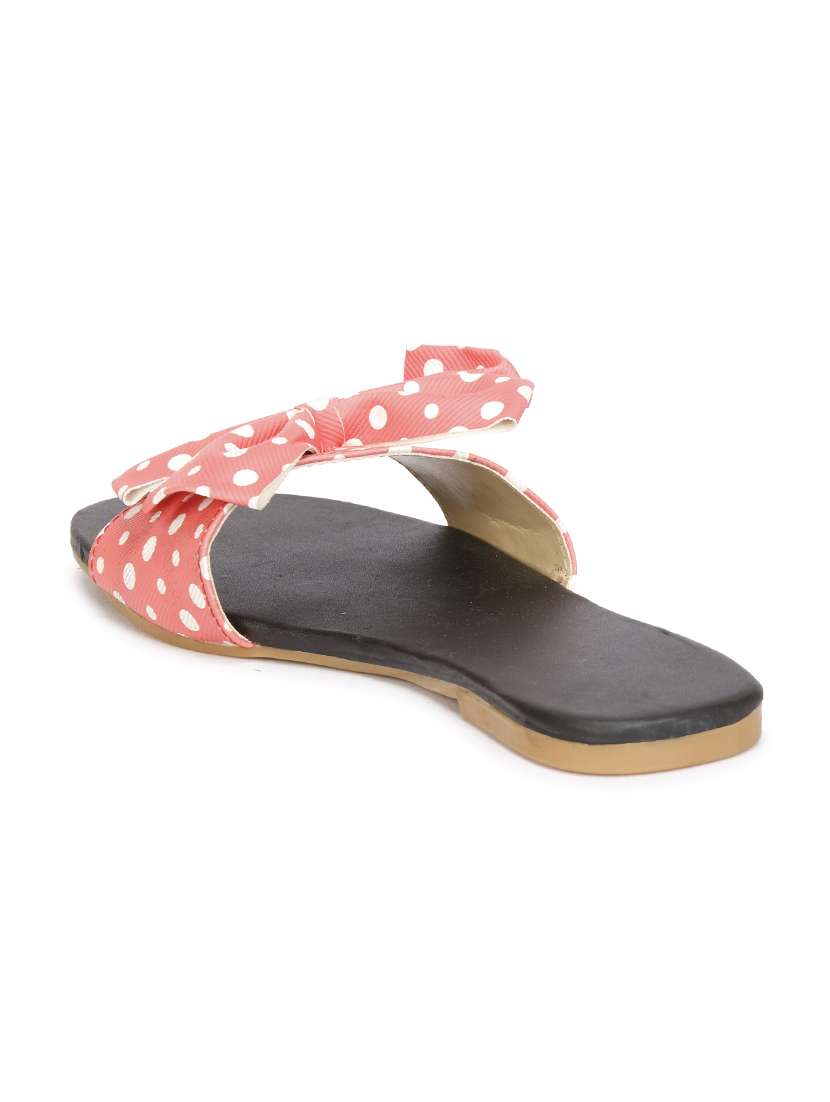pink slip on sandal - 17778271 -  Standard Image - 2