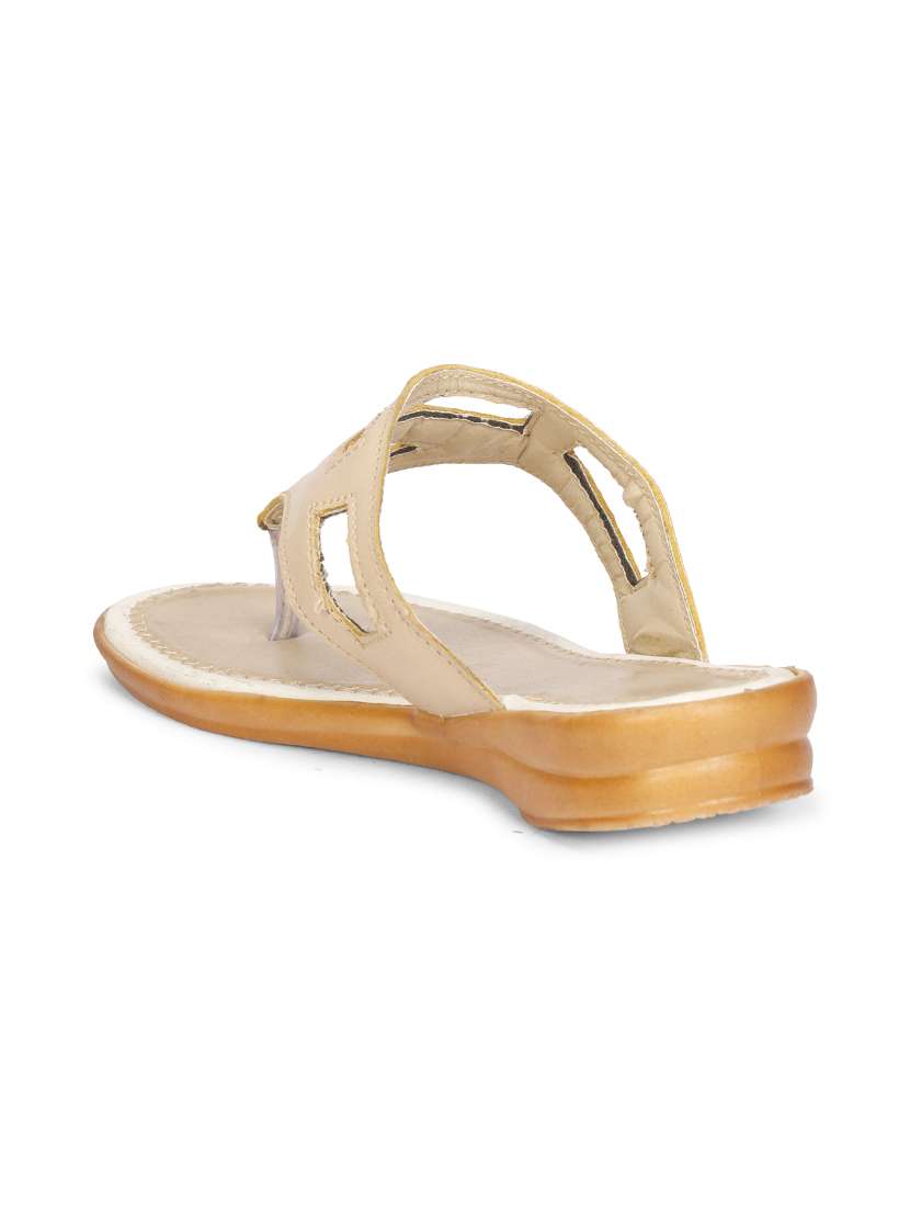beige slip on sandal - 17778278 -  Standard Image - 2