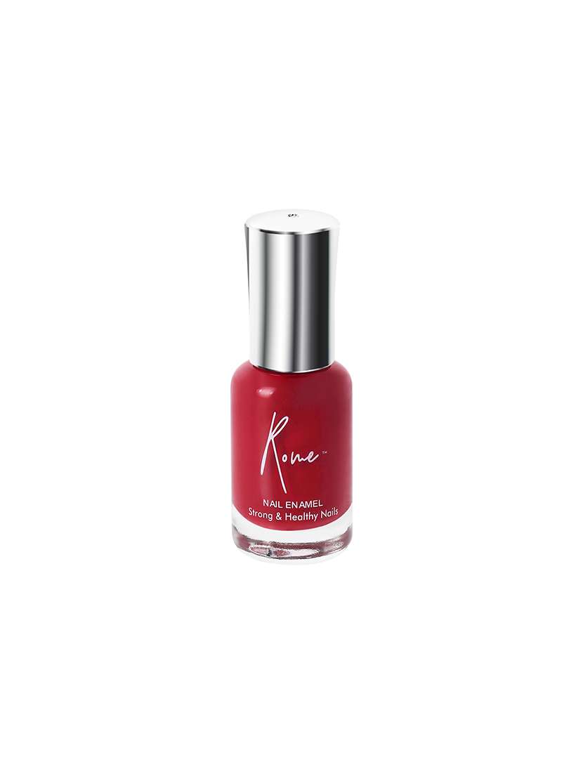 rome: strong & healthy electric red nail enamel