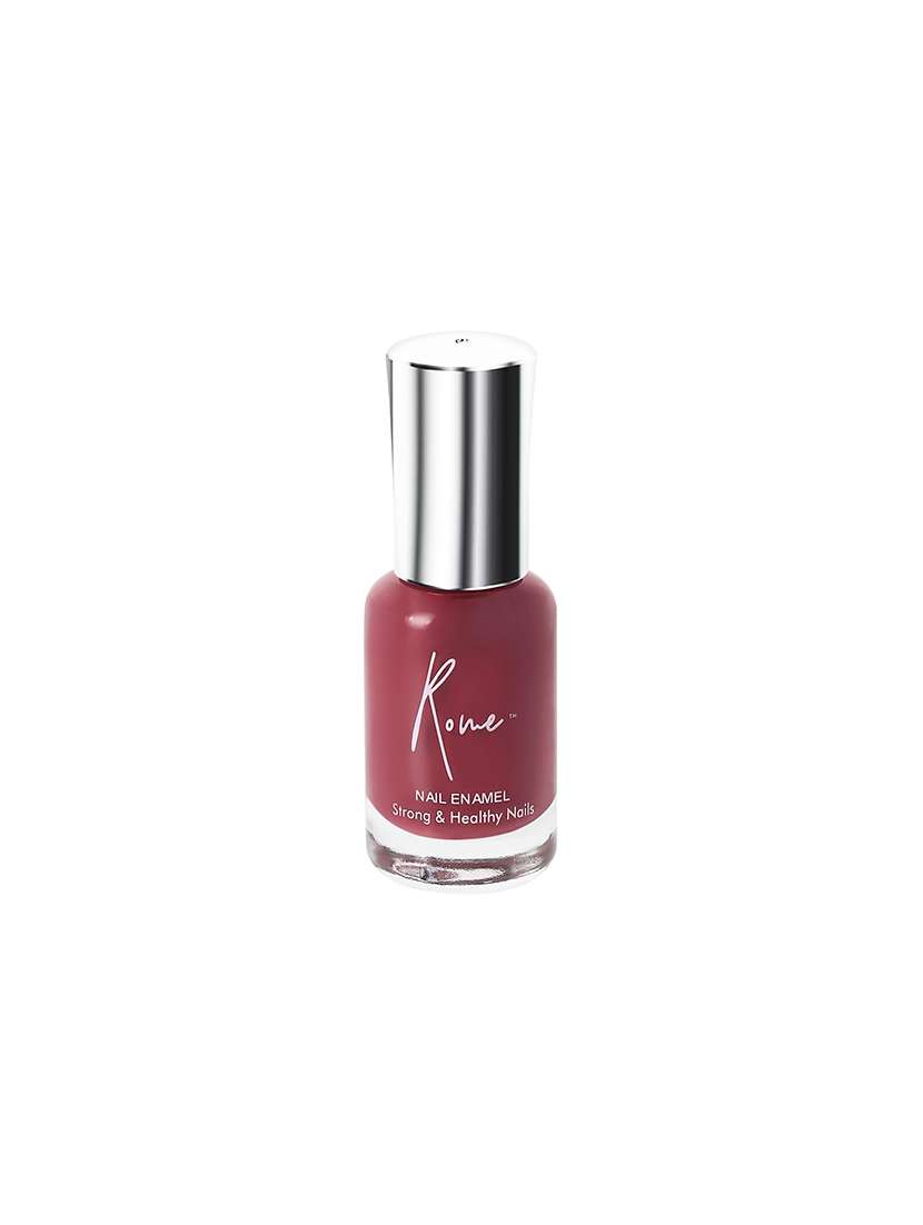 rome: strong & healthy rosewood nail enamel